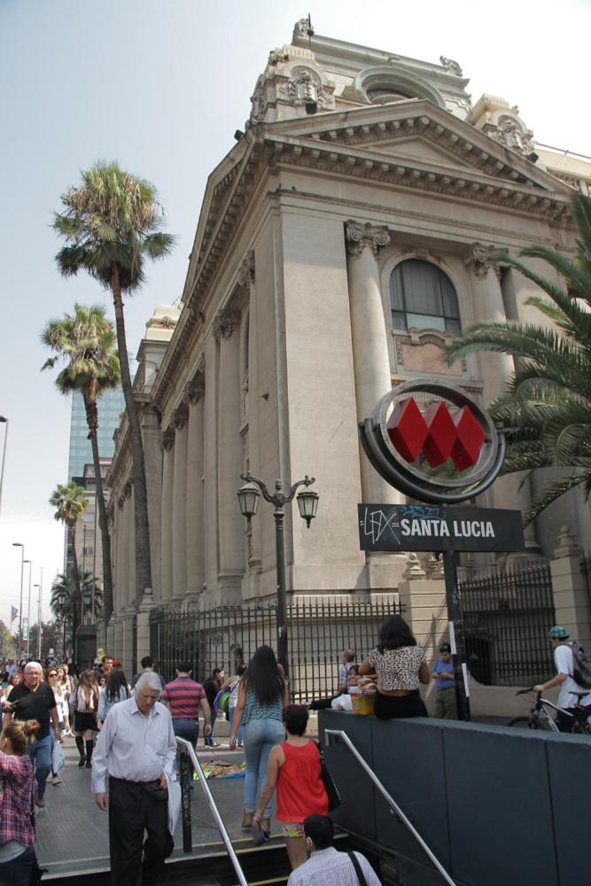 Plaza Huelen Daire Santiago Dış mekan fotoğraf